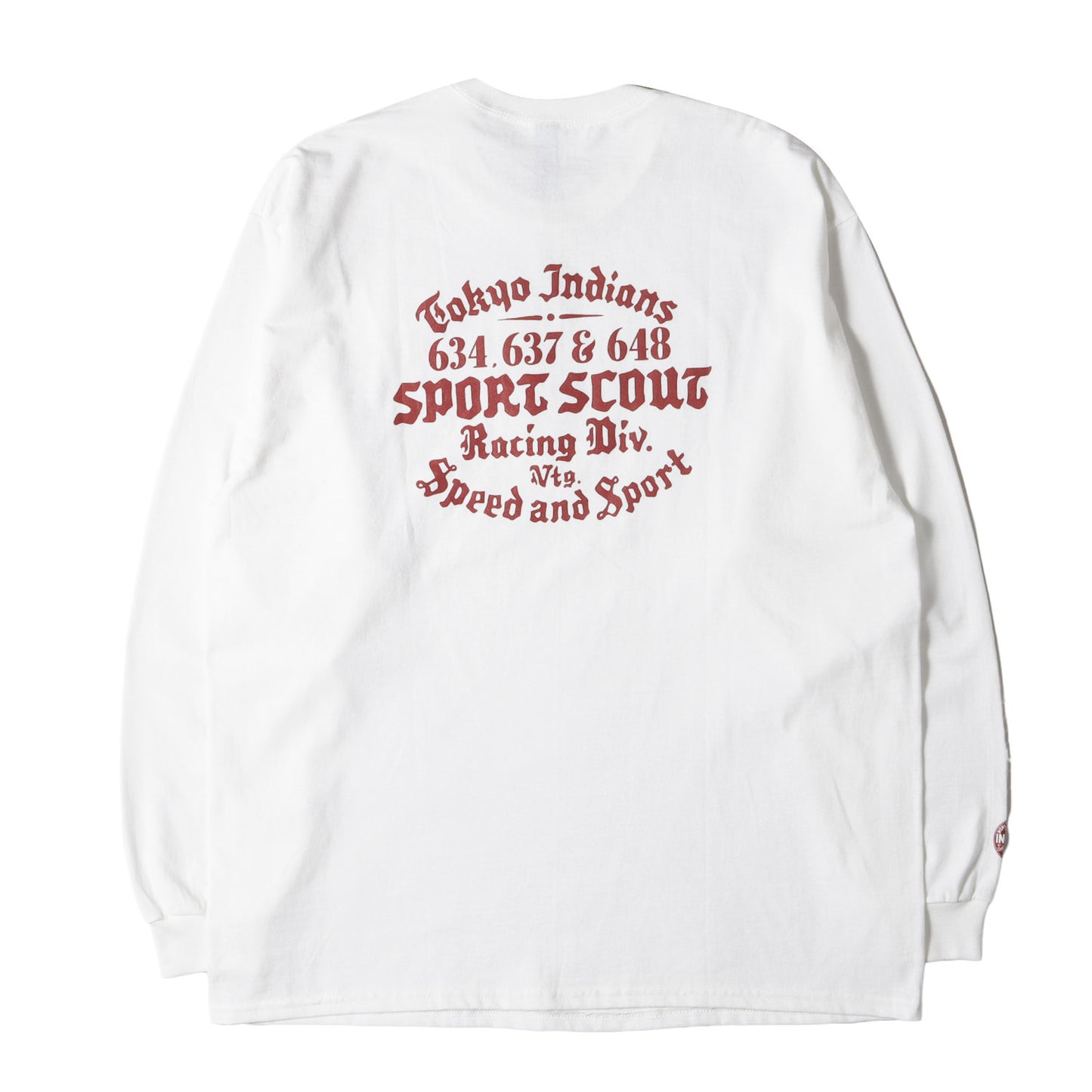 25SS 東京インディアンズ ブランドロゴ ロングスリーブ Tシャツ (ID-LST 02)