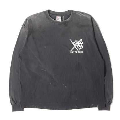 25SS ×NEIGHBORHOOD ヴィンテージ加工 バックスカル ロングスリーブ Tシャツ(STHD . LS TEE SPEED KILLS)