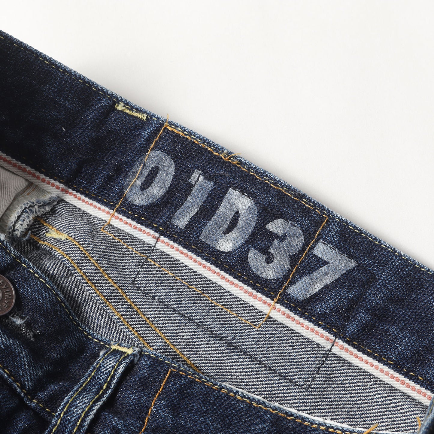 23SS ヴィンテージ加工 デニムパンツ(SOCIAL SCULPTURE 01 DAMAGED-37)