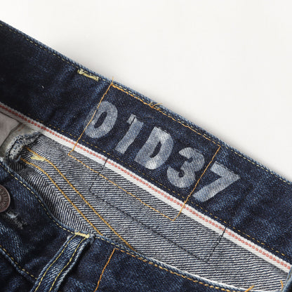 23SS ヴィンテージ加工 デニムパンツ(SOCIAL SCULPTURE 01 DAMAGED-37)