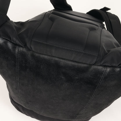 スウェード コンビ バリステックナイロン バックパック(BALLISTIC 22L)