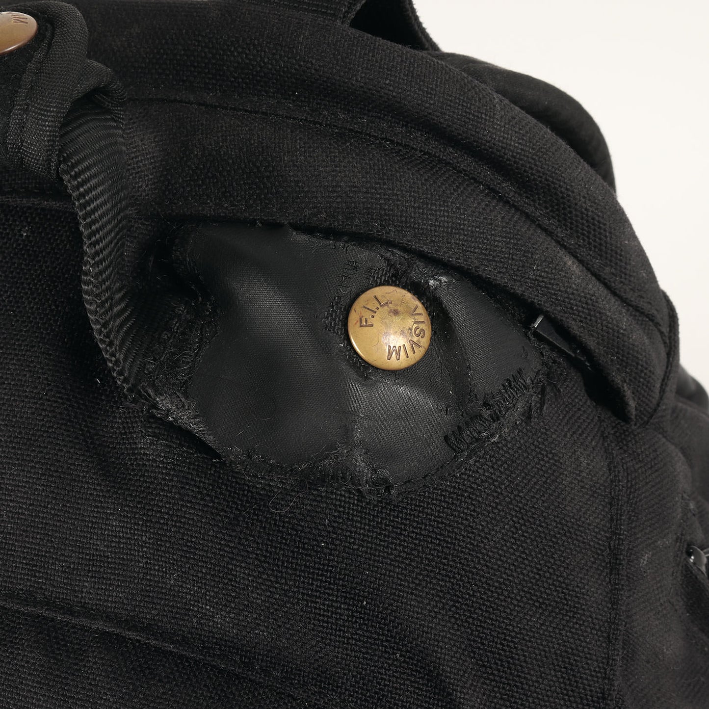 スウェード コンビ バリステックナイロン バックパック(BALLISTIC 22L)