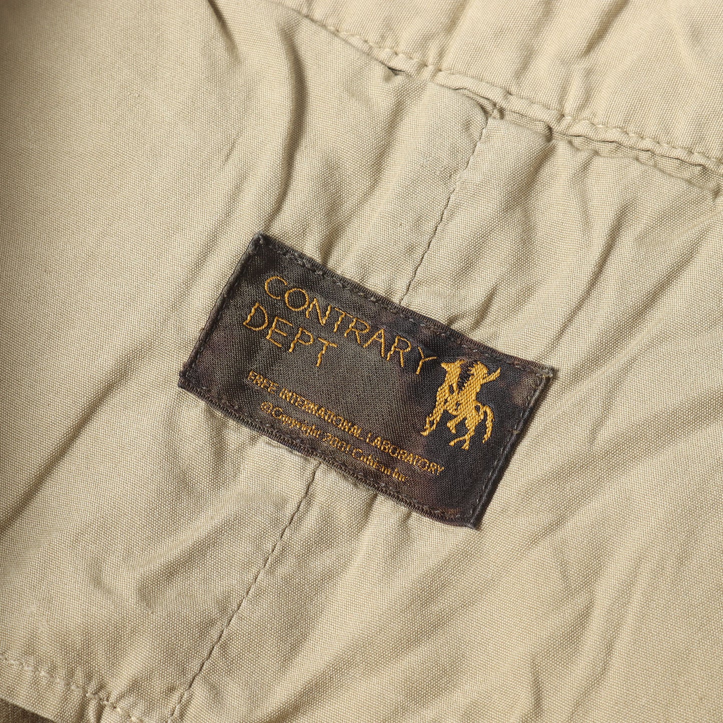 22AW CONTRARY DEPT ヴィンテージ加工 フィールド チノパンツ (FIELD CHINO PANTS)