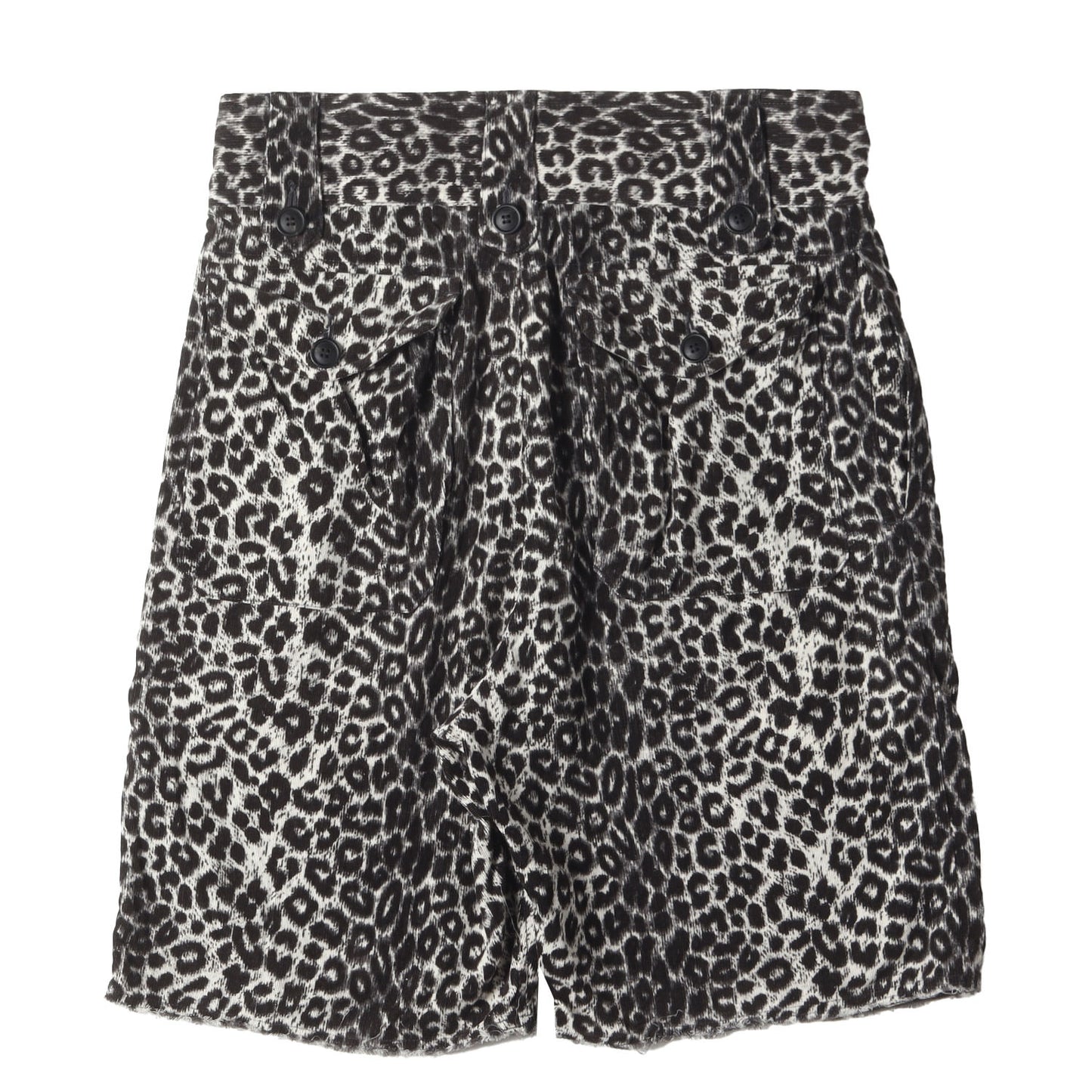 23SS レオパード柄 コーデュロイ ショーツ(CORONEL SHORTS LEOPARD)