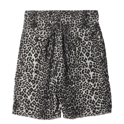 23SS レオパード柄 コーデュロイ ショーツ(CORONEL SHORTS LEOPARD)