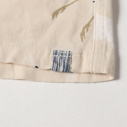 23SS 鶴 和柄 レーヨン アロハシャツ(CROSBY SHIRT S/S HIKAKU)