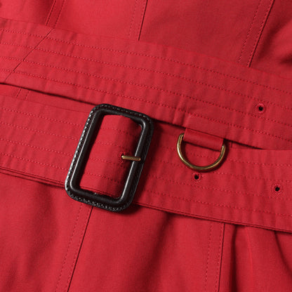 裏地ノバチェック ギャバジン トレンチコート(THE SANDRINGHAM)