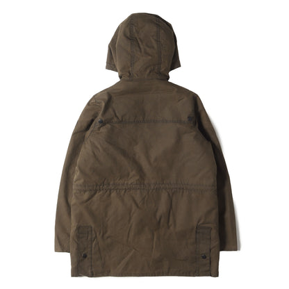 裏ボア付き ダーハム ワックスドコットン フーデッドジャケット (DURHAM JACKET)