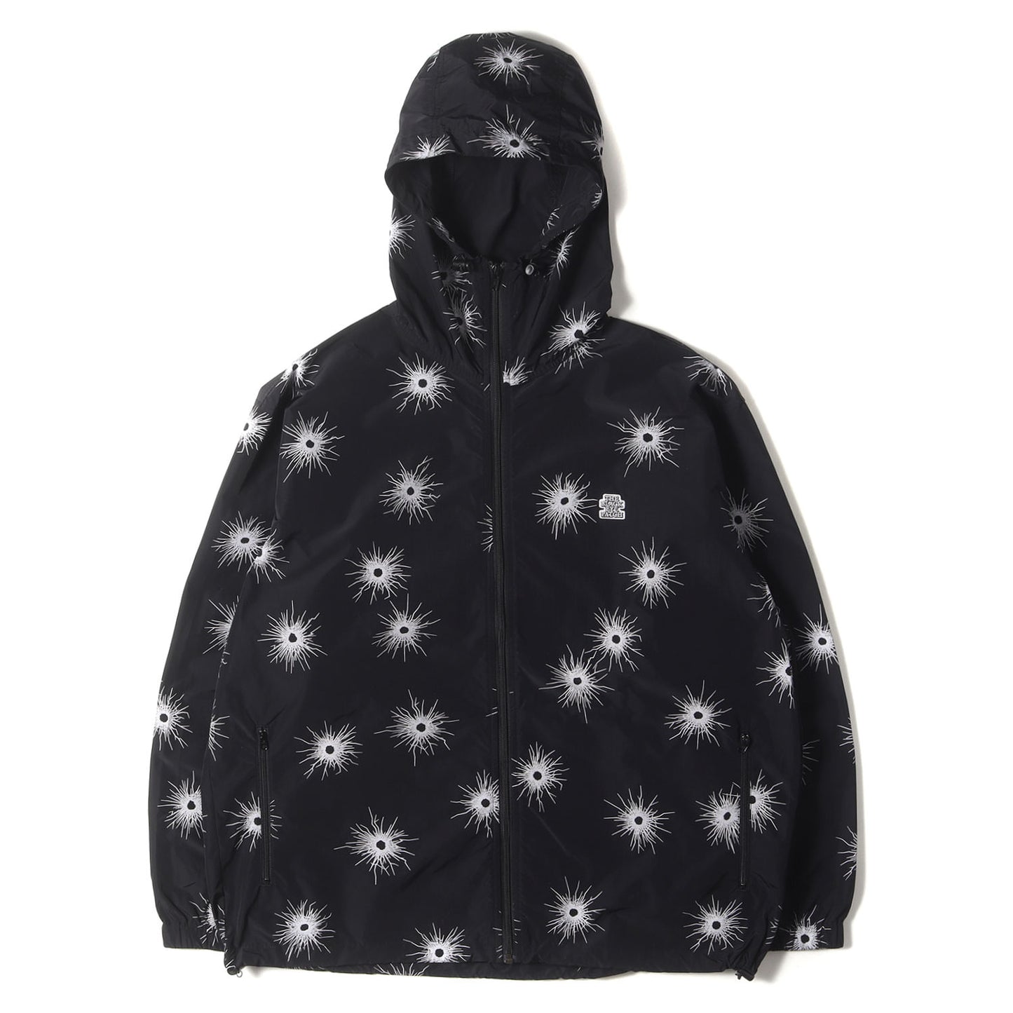 23SS 銃痕柄 フルジップ フードジャケット(GUNSHOT HOODED JACKET)