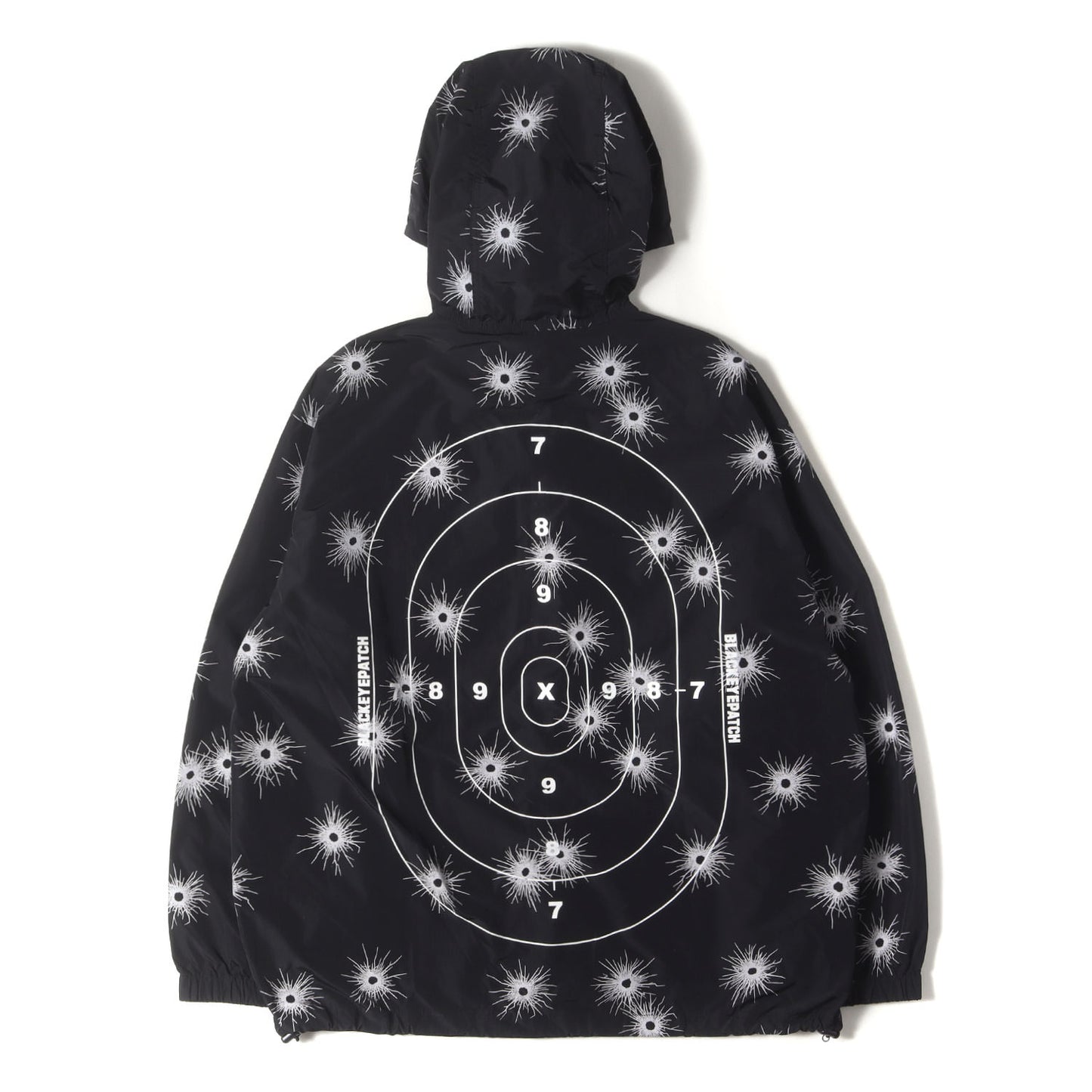 23SS 銃痕柄 フルジップ フードジャケット(GUNSHOT HOODED JACKET)