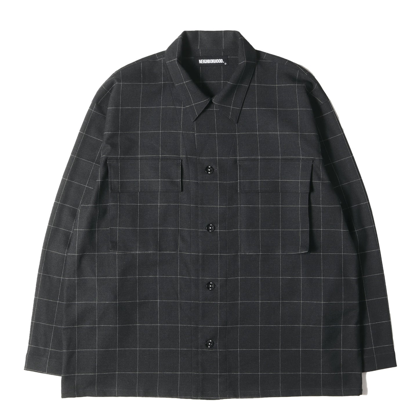 20AW グリッド柄 ストレッチ BDU シャツジャケット(GRID. BDU / ER-SHIRT. LS)
