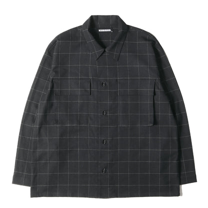 20AW グリッド柄 ストレッチ BDU シャツジャケット(GRID. BDU / ER-SHIRT. LS)