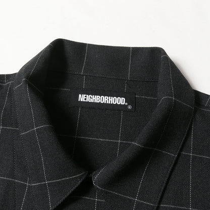 20AW グリッド柄 ストレッチ BDU シャツジャケット(GRID. BDU / ER-SHIRT. LS)