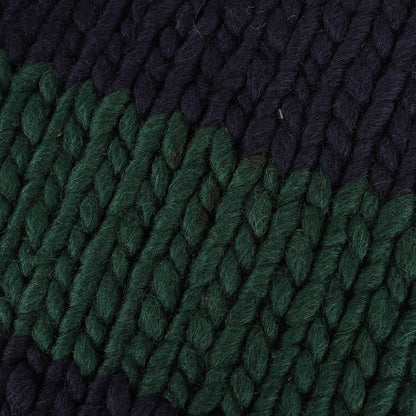 ラガーシャツ型 ボーダー カウチン プルオーバー ニット カナダ製