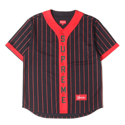 バーチカルロゴ ベースボールシャツ(Vertical Logo Baseball Jersey)