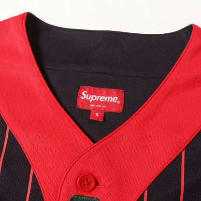 バーチカルロゴ ベースボールシャツ(Vertical Logo Baseball Jersey)