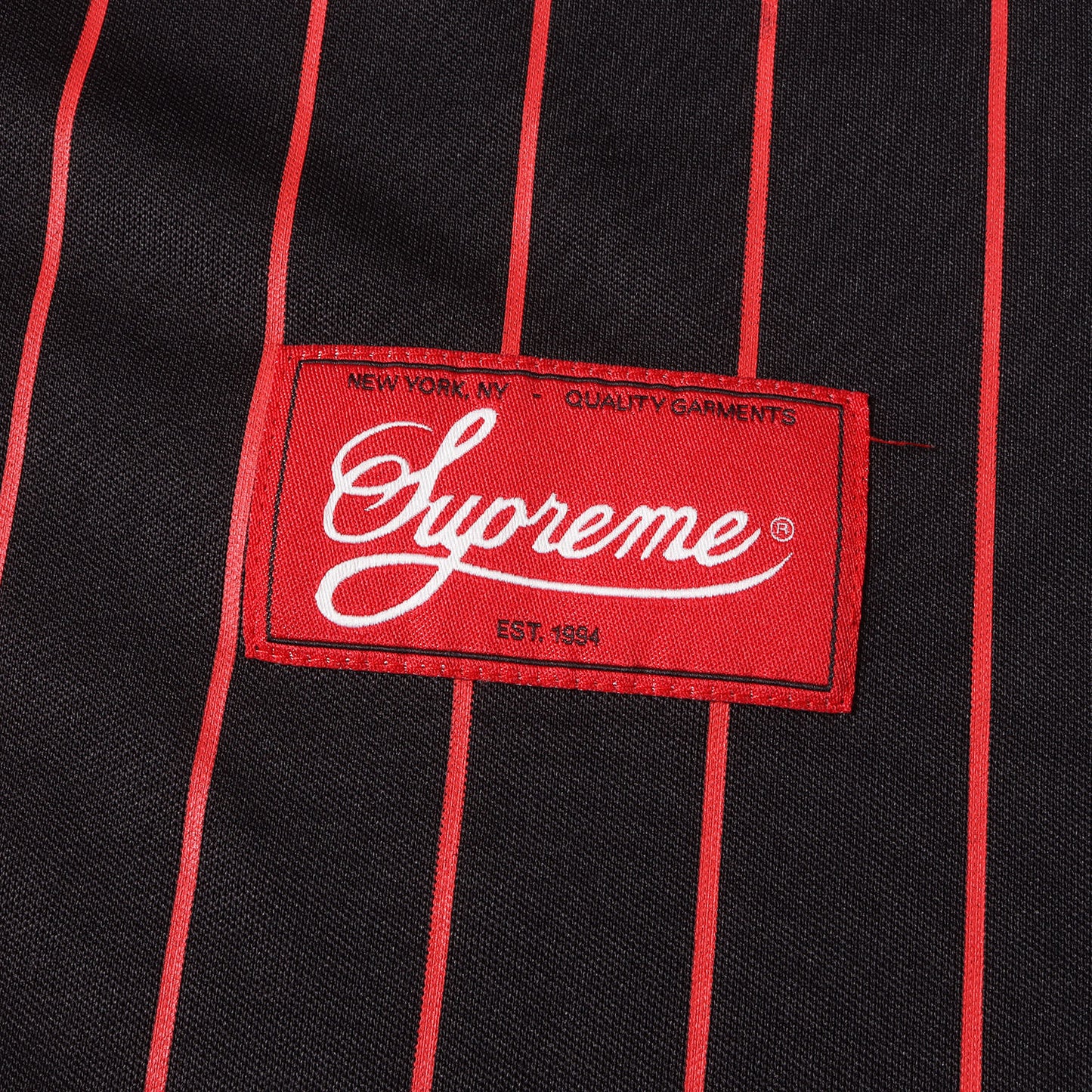 バーチカルロゴ ベースボールシャツ(Vertical Logo Baseball Jersey)