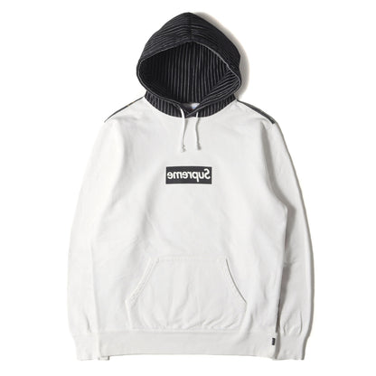 ×COMME des GARCONS SHIRTS BOXロゴ スウェットパーカー(Box Logo Pullover)