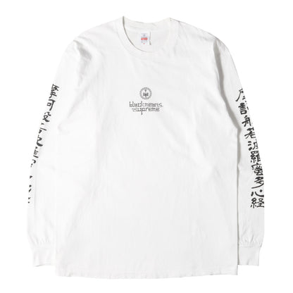 23AW ×blackmeans 漢字ロゴ ロングスリーブ Tシャツ(L/S Tee)
