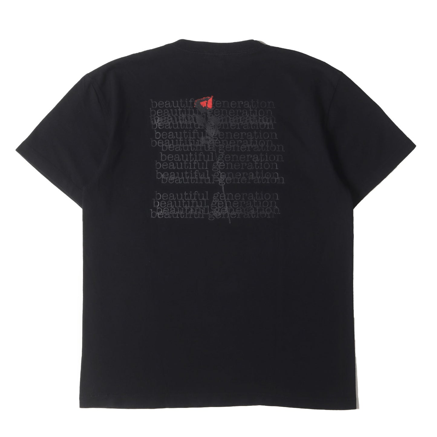 ハート&ローズ グラフィック Tシャツ