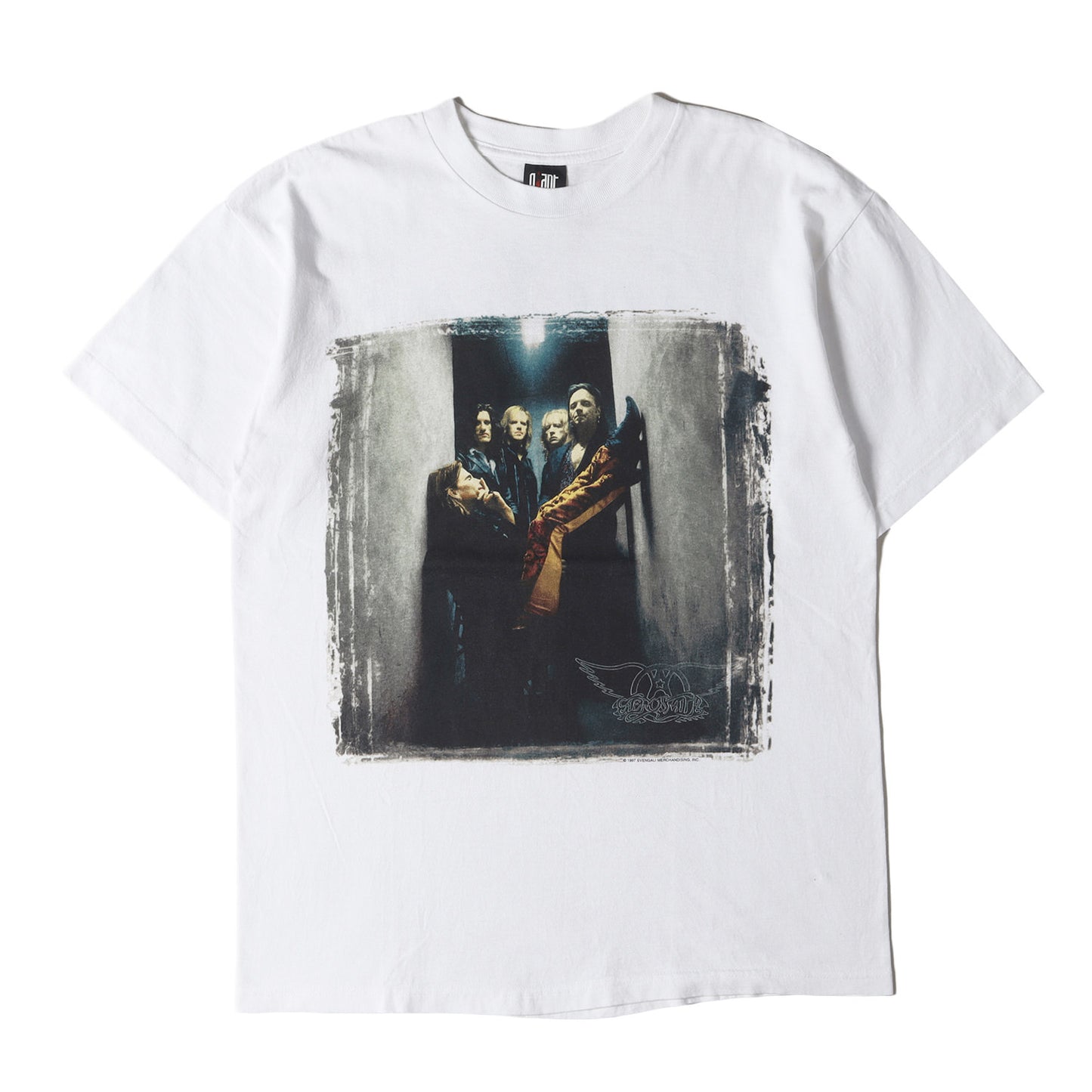 90s Aerosmith Nine Lives WORLD TOUR Tシャツ(giantボディ)