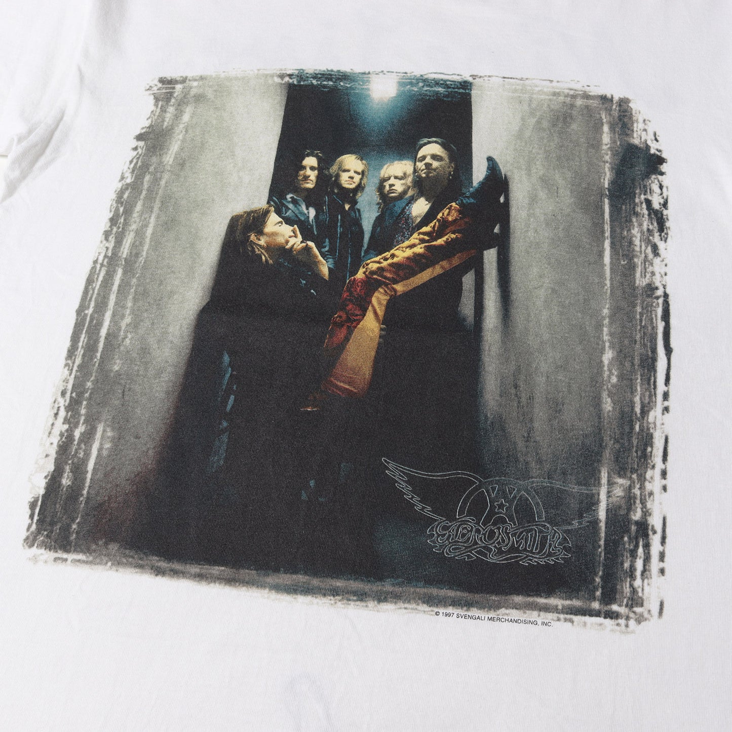90s Aerosmith Nine Lives WORLD TOUR Tシャツ(giantボディ)