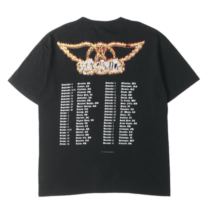 90s Aerosmith Nine Lives WORLD TOUR Tシャツ(giantボディ)