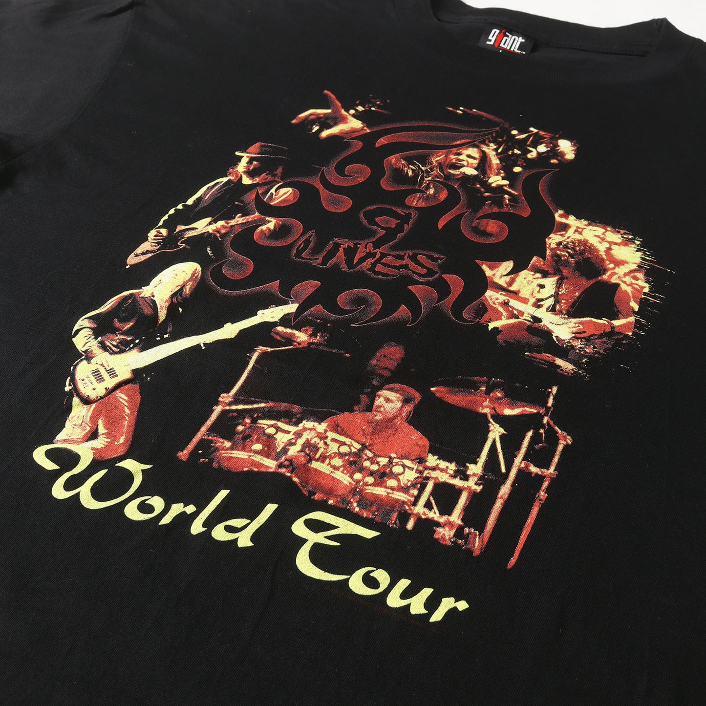 90s Aerosmith Nine Lives WORLD TOUR Tシャツ(giantボディ)