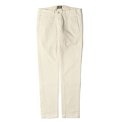 21AW ダメージ加工 ストレッチ スリム チノパンツ(STRETCH TINO CLOTH TROUSER)