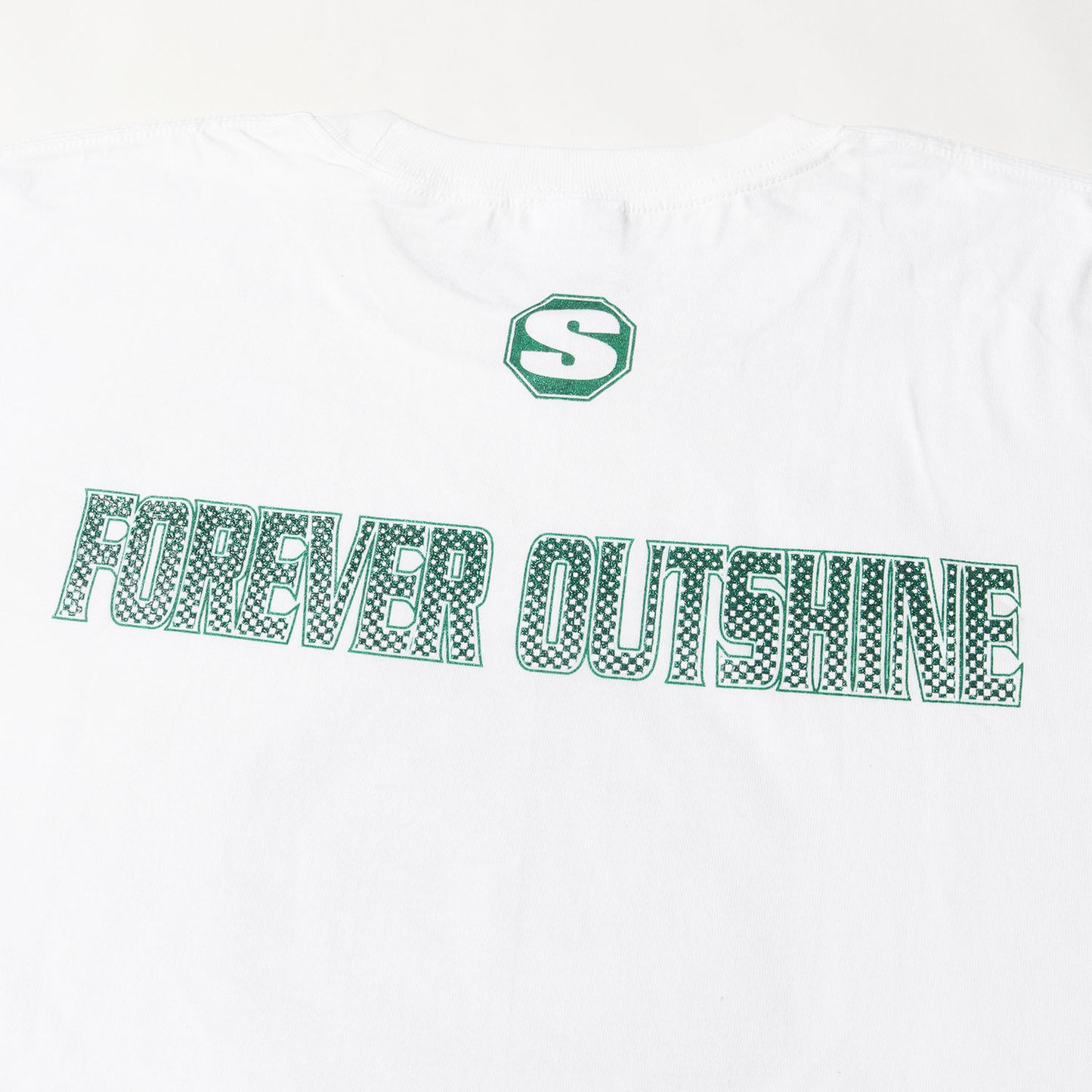 24AW Sロゴ ラメプリント Tシャツ(Blockbuster Tee)