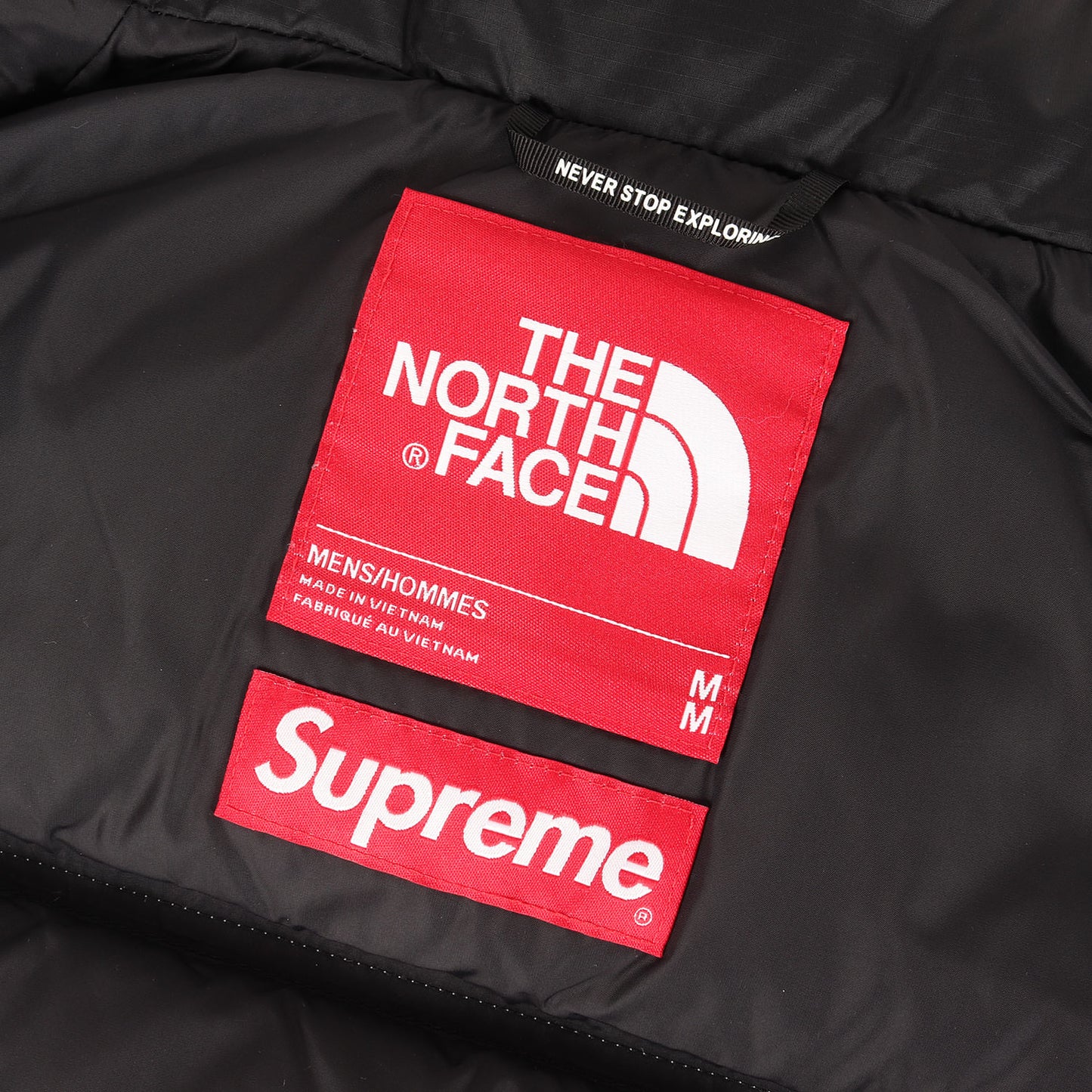 24AW ×THE NORTH FACE パッチ付き ヌプシ ダウンジャケット(Nuptse Jacket)