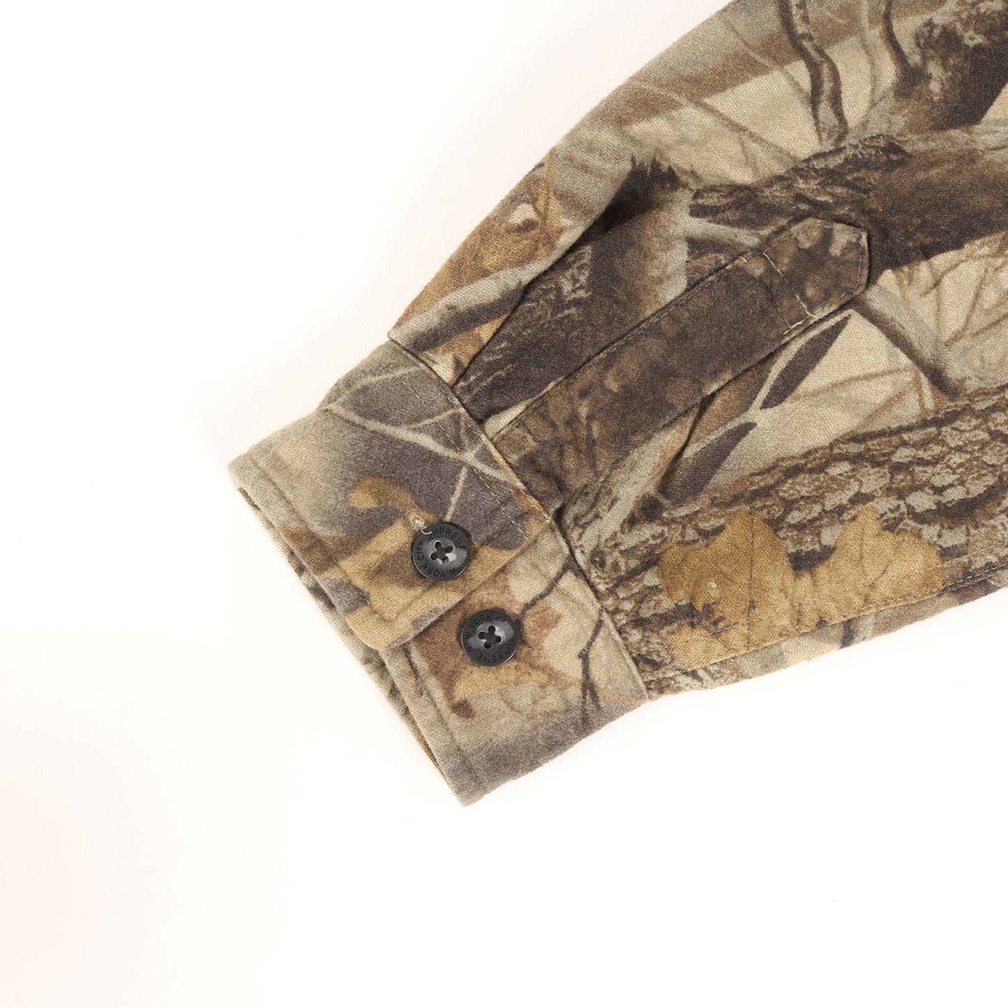 25SS フード付き 裏地キルティング ツリーカモ フランネルシャツ(Quilted Lined Hooded Flannel Shirt)