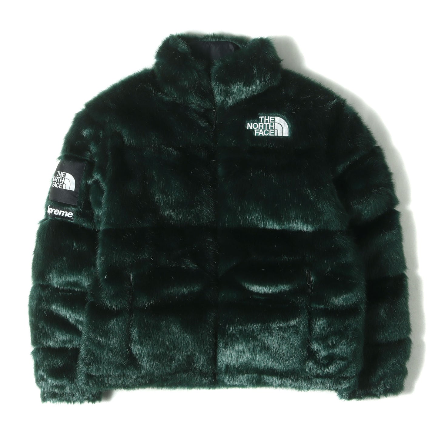 ×THE NORTH FACE フェイクファー ヌプシ ダウンジャケット(Faux Fur Nuptse Jacket)