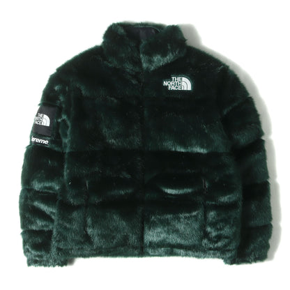 ×THE NORTH FACE フェイクファー ヌプシ ダウンジャケット(Faux Fur Nuptse Jacket)