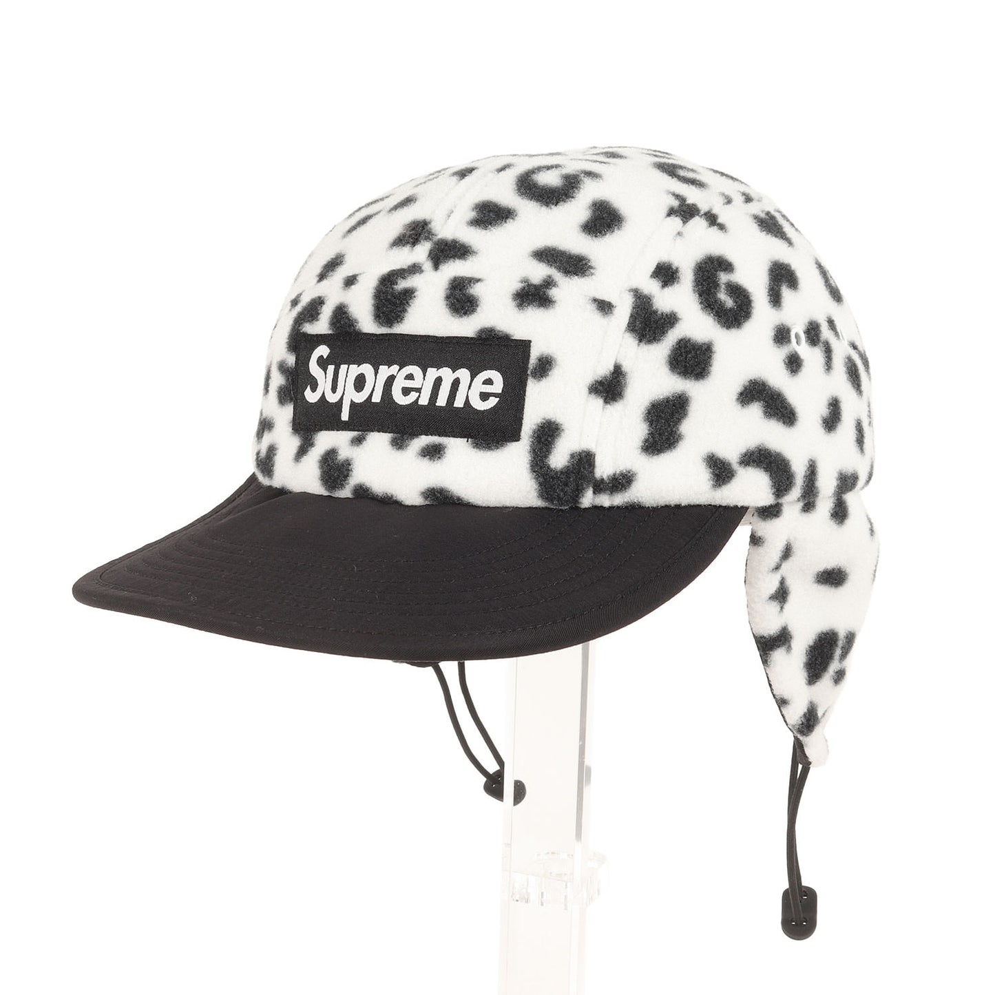24AW イヤーフラップ付き ポーラテックフリース BOXロゴ キャンプキャップ(Polartec Earflap Camp Cap)