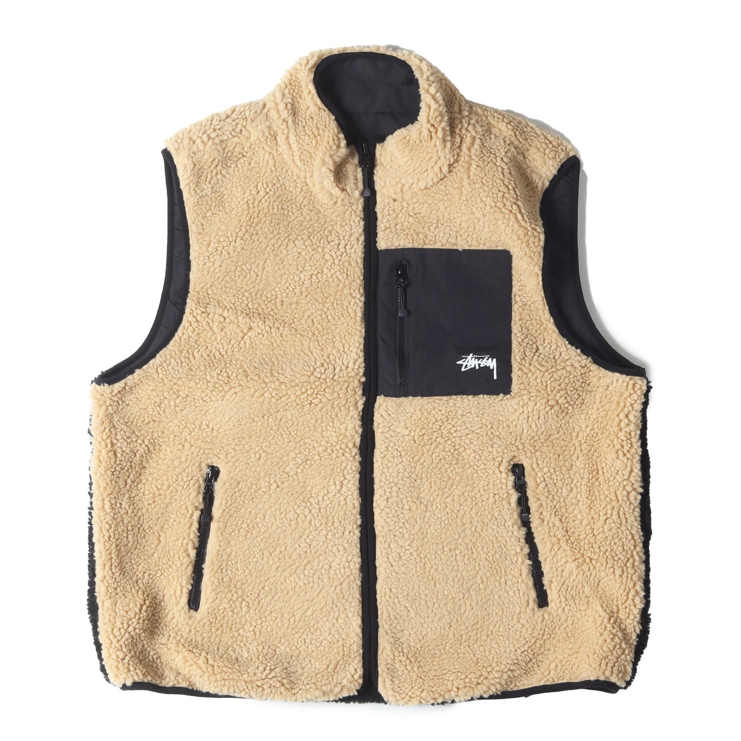 オーストラリア限定 8ボール シェルパフリース リバーシブル ベスト(8 BALL SHERPA REVERSIBLE VEST)