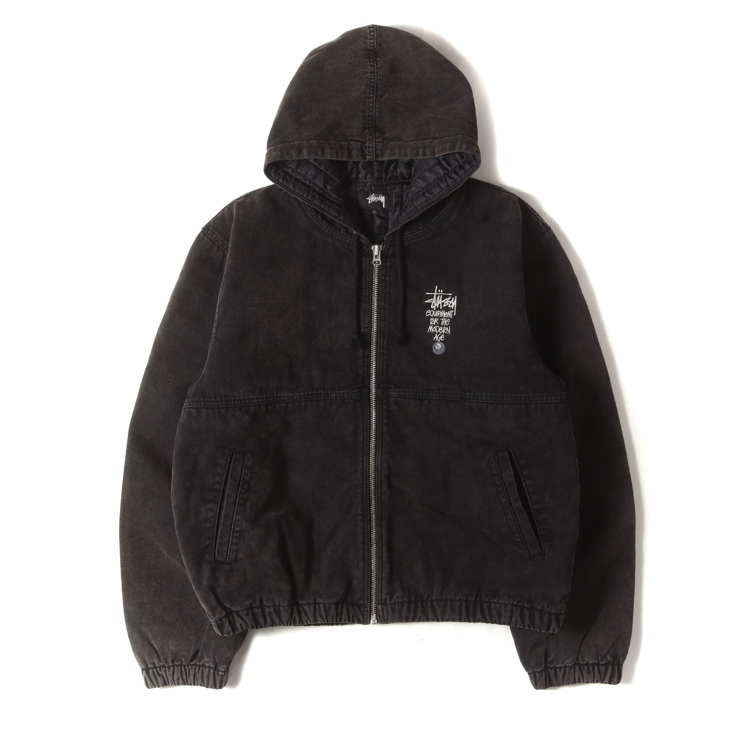 22AW ガーメントダイ加工 キャンバス フード ワークジャケット(Canvas Insulated Work JKT)