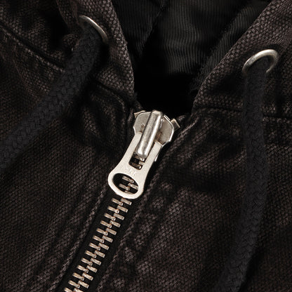22AW ガーメントダイ加工 キャンバス フード ワークジャケット(Canvas Insulated Work JKT)