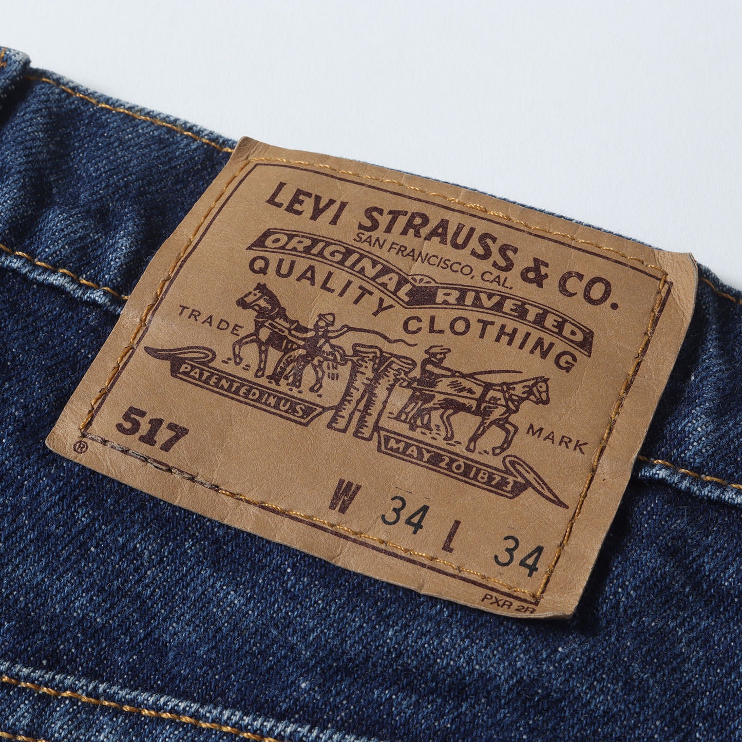 90s 517-0217 フレア デニムパンツ(USA製)