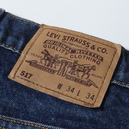 90s 517-0217 フレア デニムパンツ(USA製)
