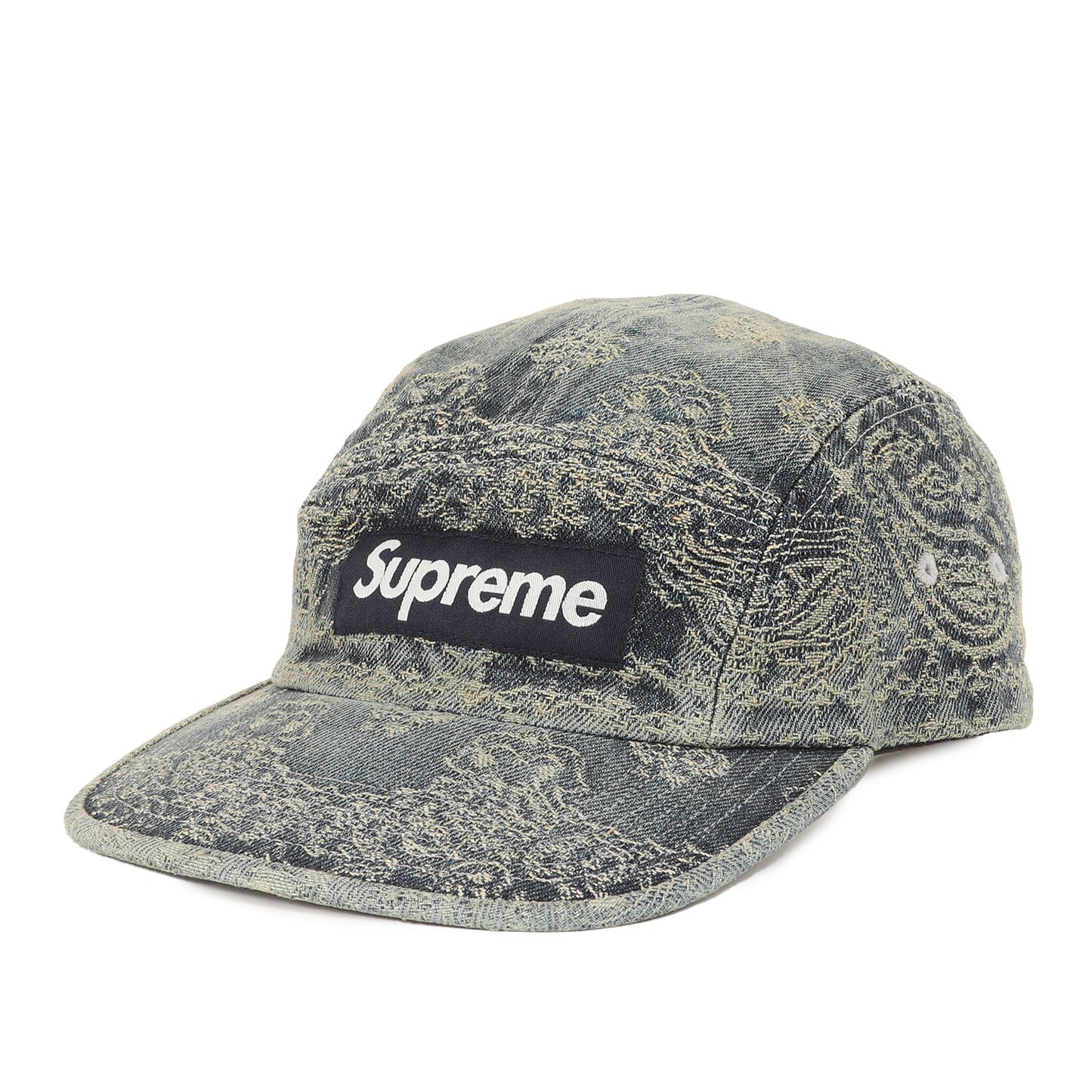 Supreme (シュプリーム) 25SS バンダナ柄 ジャガード デニム BOXロゴ 