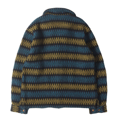 インディアン柄 ウールニット ジャケット(T-INDIAN JKT)