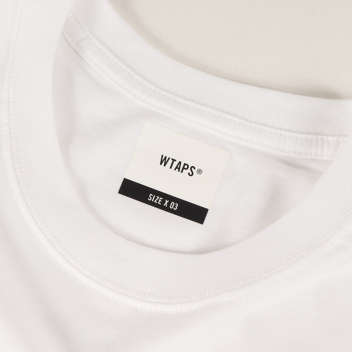 22SS WTVUAロゴ クルーネック Tシャツ