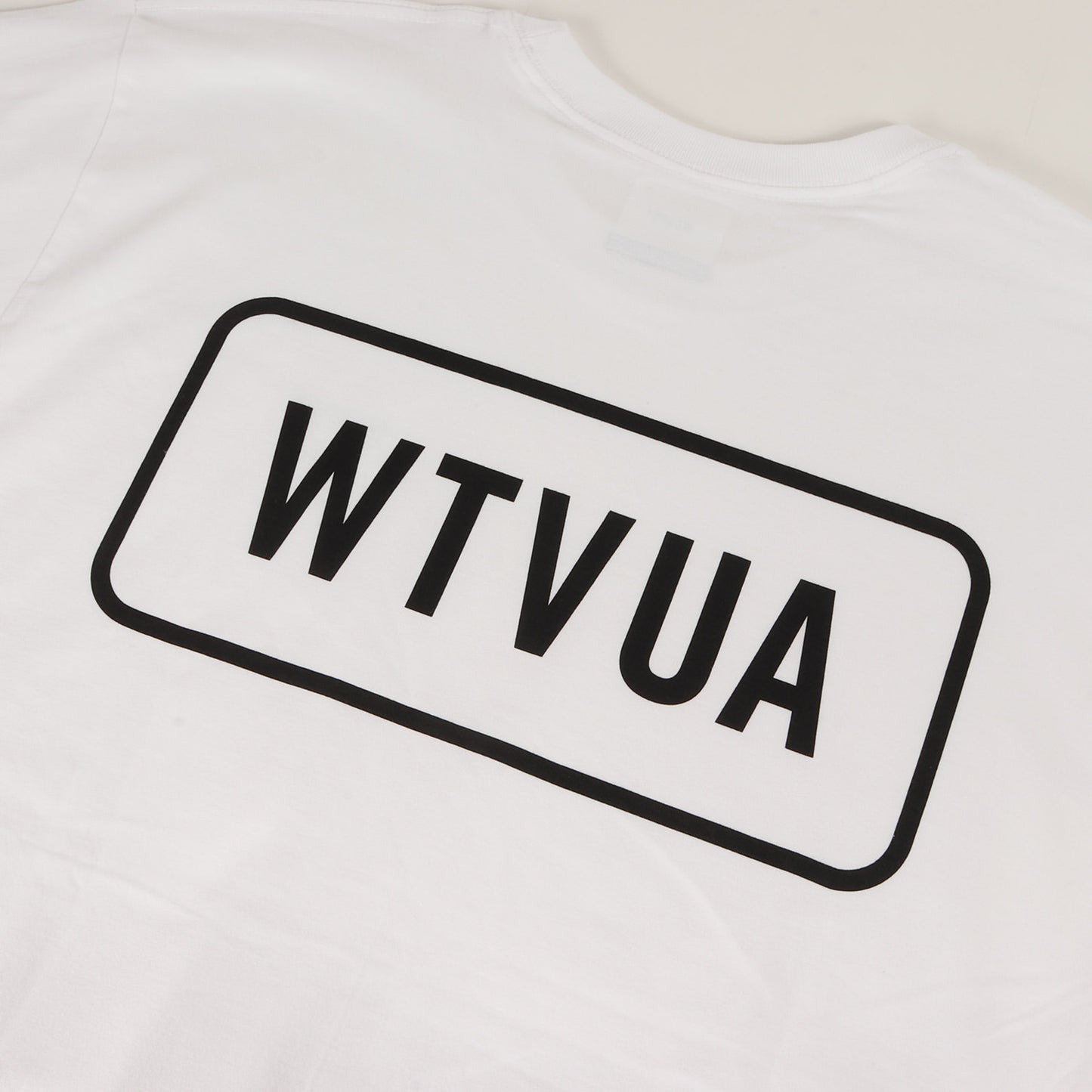 22SS WTVUAロゴ クルーネック Tシャツ