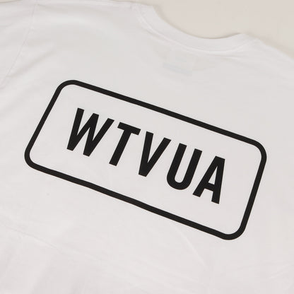 22SS WTVUAロゴ クルーネック Tシャツ
