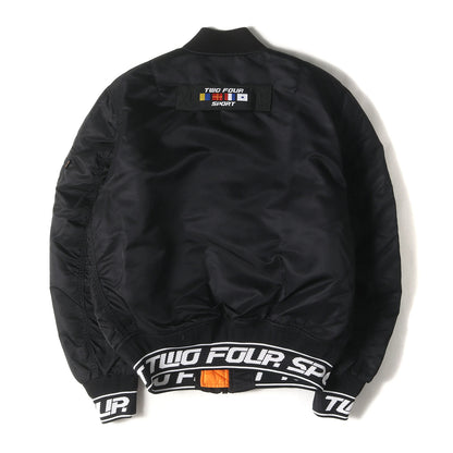 ×ALPHA TWO FOUR SPORT MA-1 ボンバージャケット