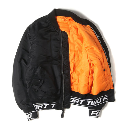 ×ALPHA TWO FOUR SPORT MA-1 ボンバージャケット