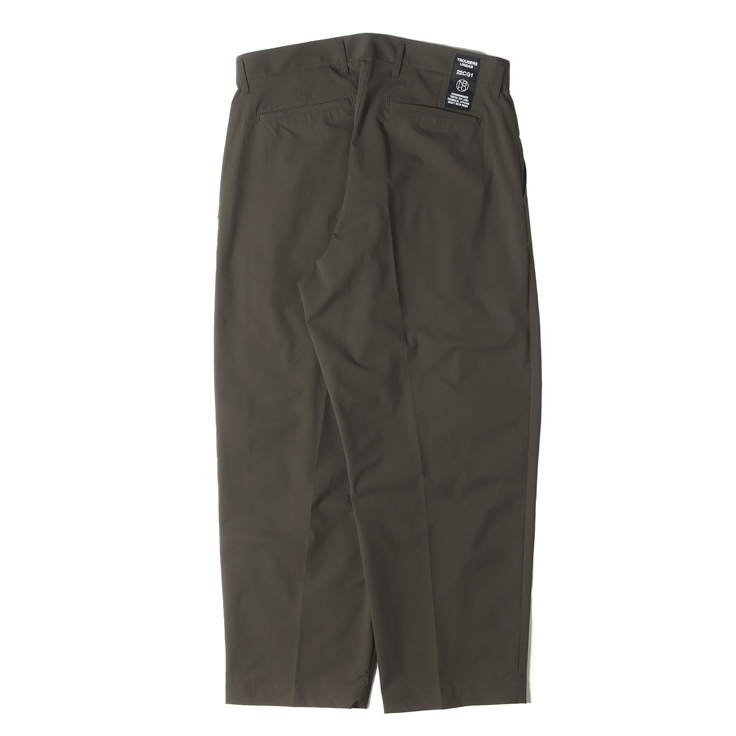 22SS ストレッチ 2タック ワイドテーパード パンツ(TWO TUCK / E-PT)