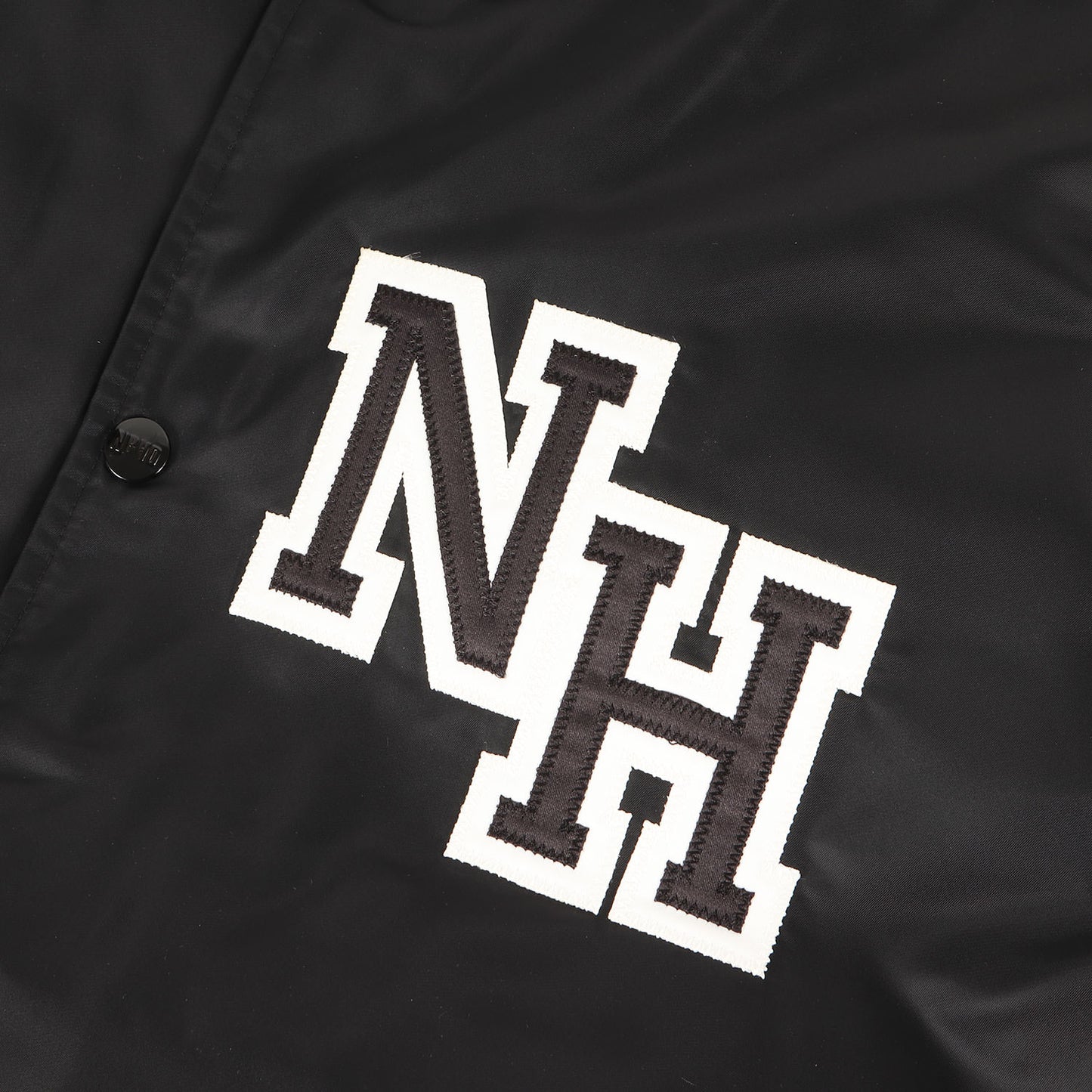 24SS ナイロンサテン スタジャン / ベースボールジャケット(BASEBALL JACKET)