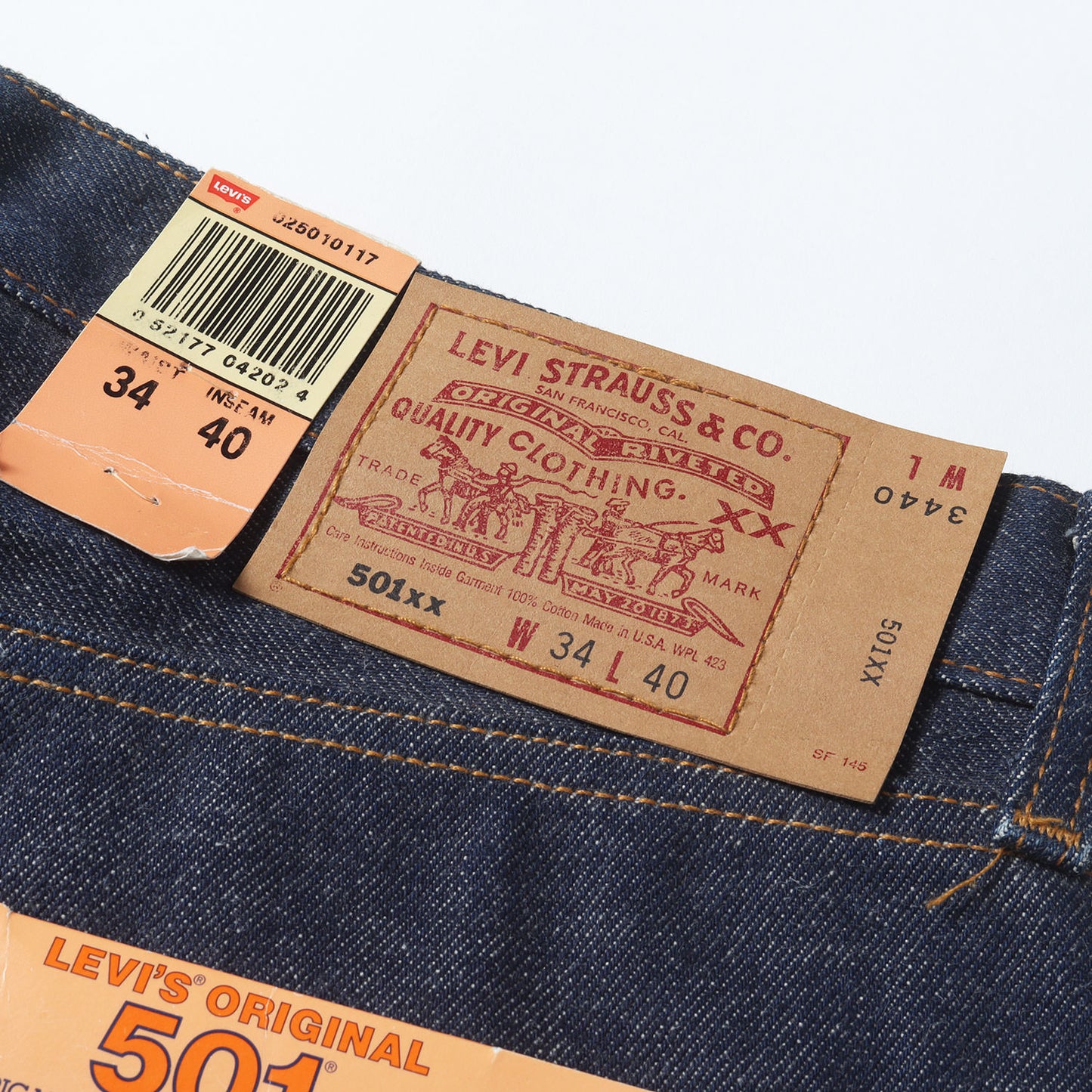 [デッドストック USA製 エルパソ工場] 90s 501 デニムパンツ(2501-0117)